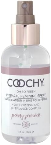 ריסוס נשי אינטימי של Coochy לכל היום ניחוח טרי והגנה על ריח | מיוצר מדאודוריזציה טבעית ושמנים אתרים | שומר על איזון pH בנרתיק, ללא גלוטן,